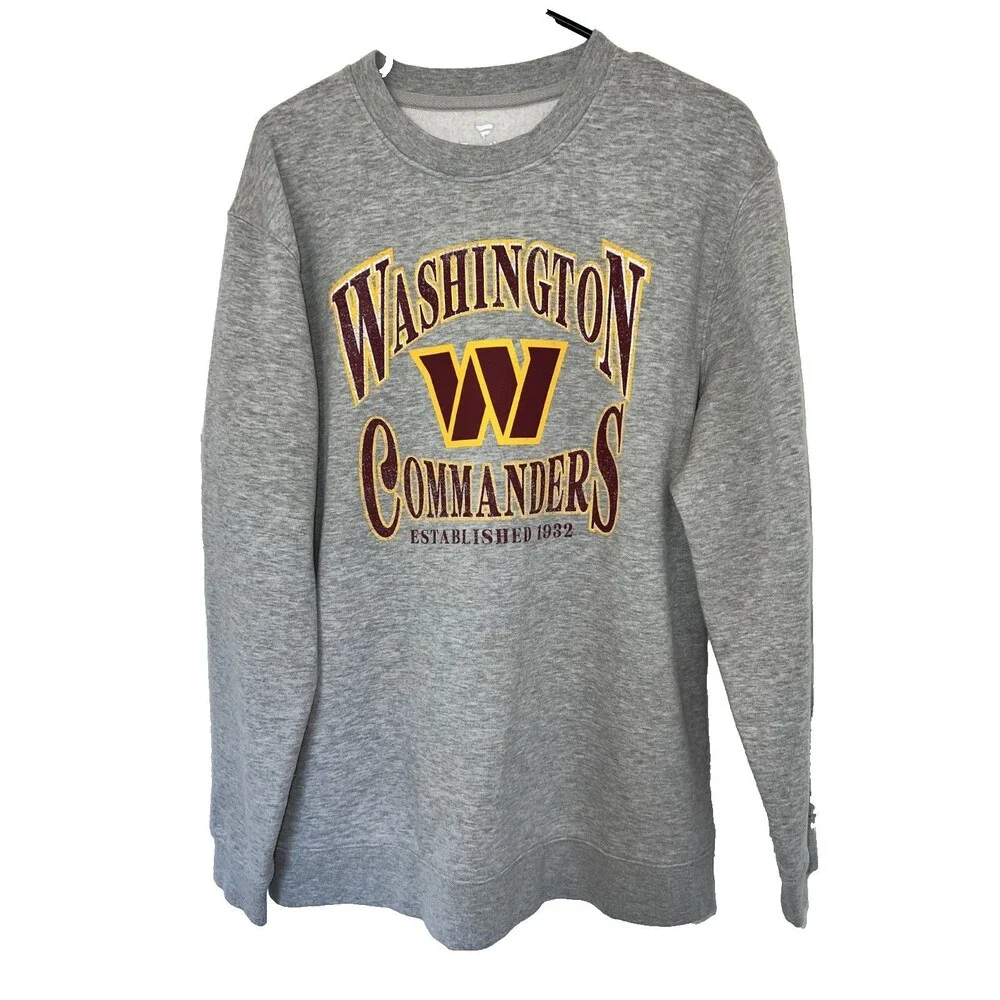 Fanatics Washington Commanders Sweatshirt XL Classic Fit Crew Neck